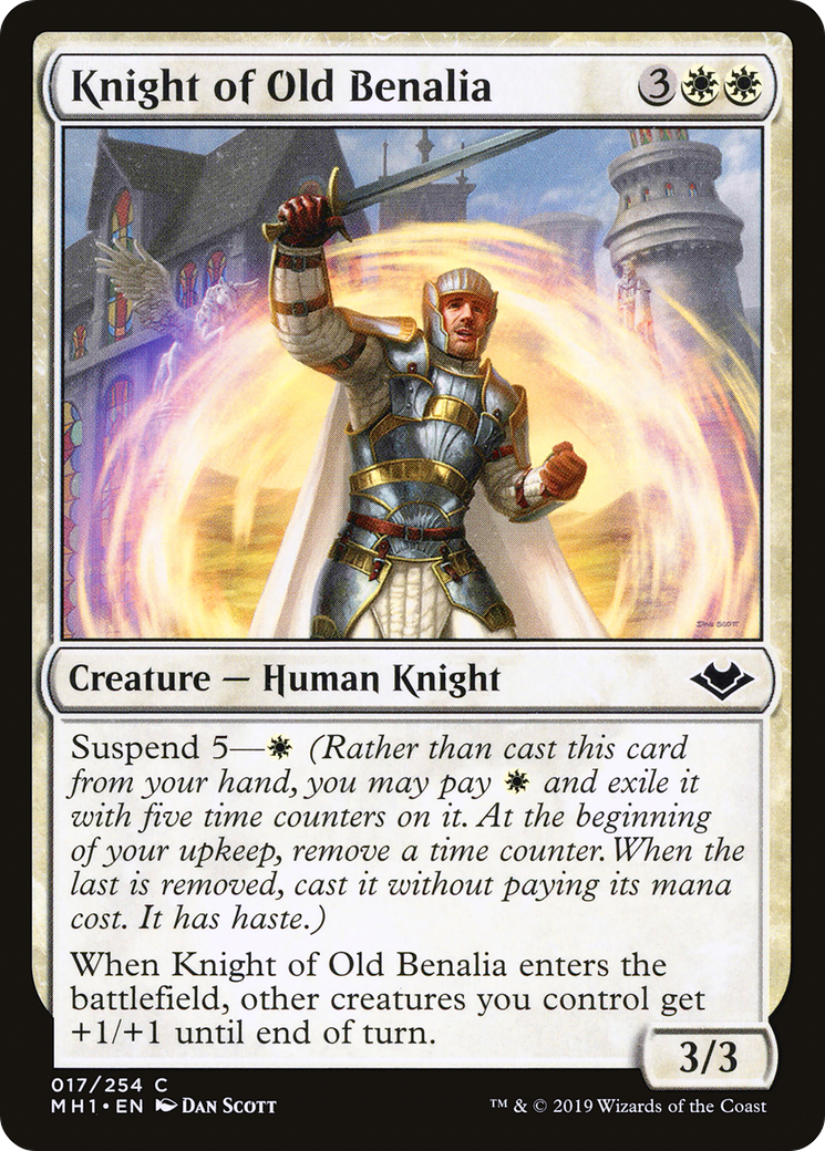 Image of Knight of Old Benalia [Modern Horizons]