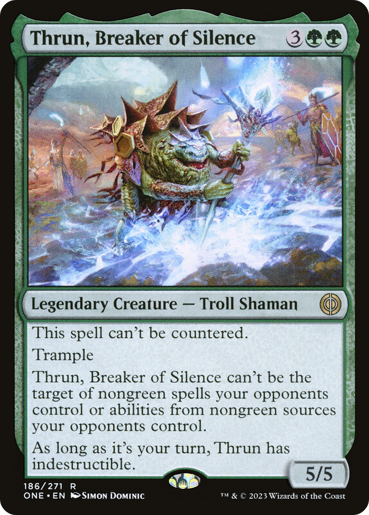 Image of Thrun, Breaker of Silence [Phyrexia: All Will Be One]