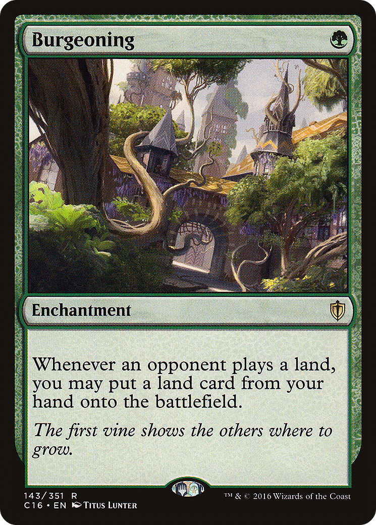 Image of Burgeoning [Commander 2016]