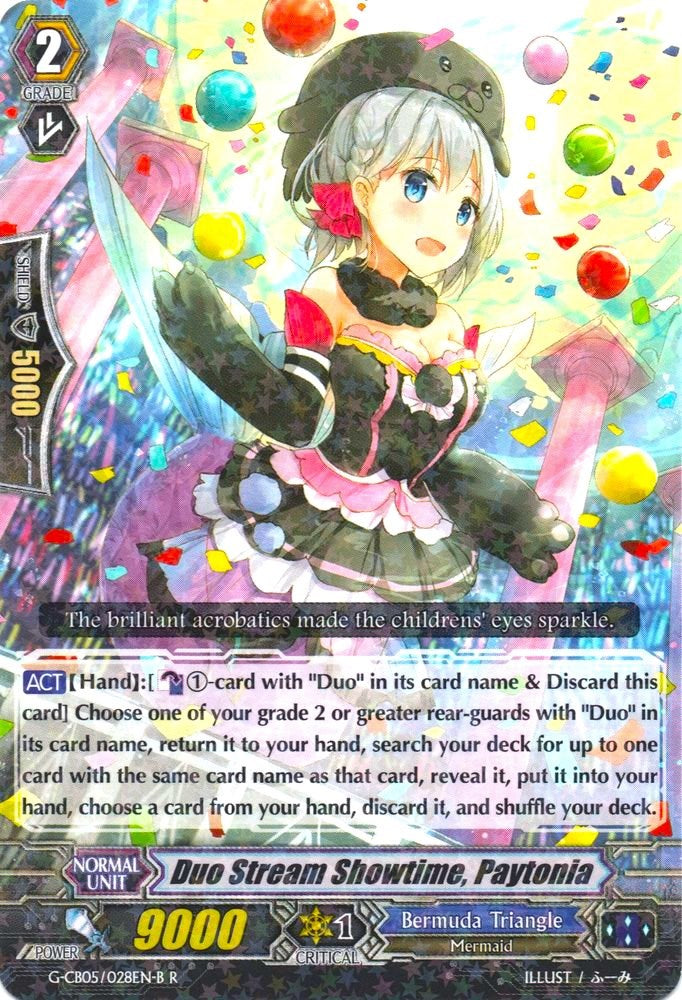 Image of Duo Stream Showtime, Paytonia (Black) (G-CB05/028EN B) [Prismatic Divas]