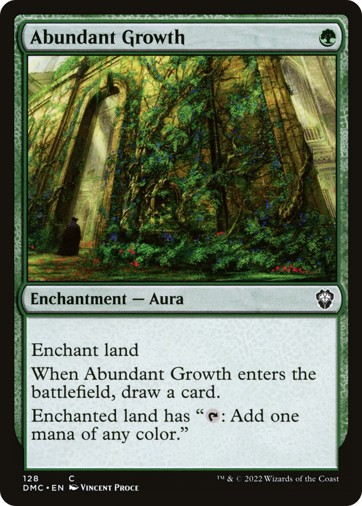 Image of Abundant Growth [Dominaria United Commander]