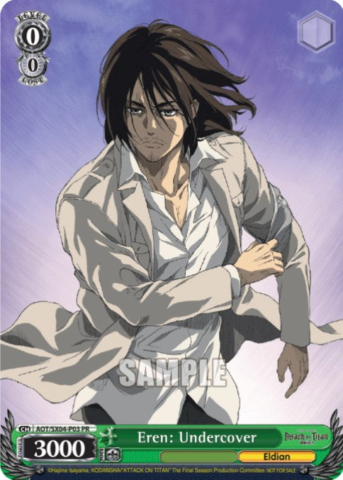 Image of Eren: Undercover (AOT/SX04-PE03 PR) (Promo) [Attack on Titan Vol. 2]