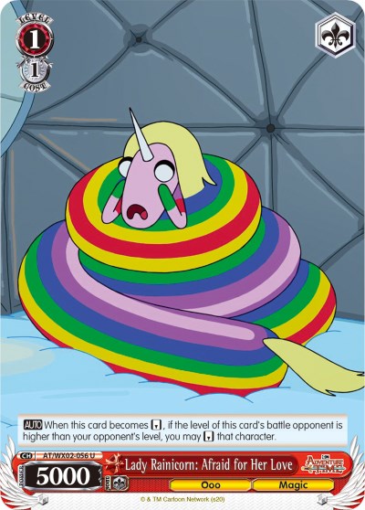 Lady Rainicorn: Afraid for Her Love (AT/WX02-056 U) [Adventure Time]