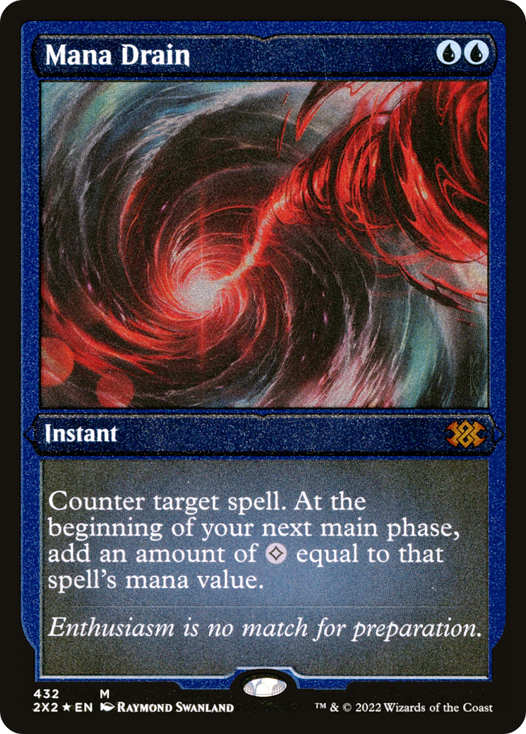Image of Mana Drain (Foil Etched) [Double Masters 2022]