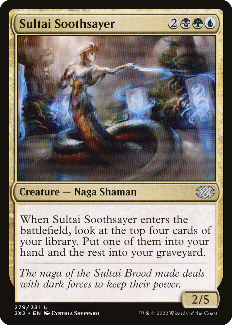 Image of Sultai Soothsayer [Double Masters 2022]