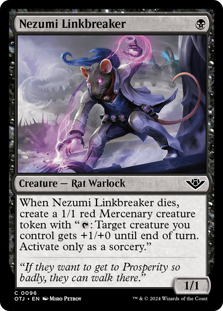Image of Nezumi Linkbreaker [Outlaws of Thunder Junction]