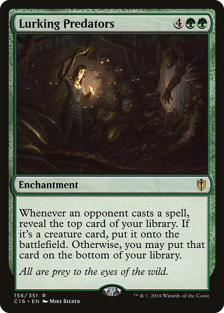 Image of Lurking Predators [Commander 2016]