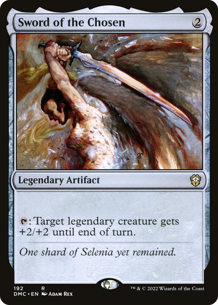 Image of Sword of the Chosen [Dominaria United Commander]