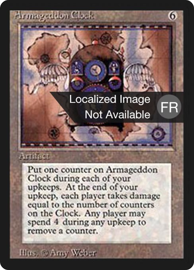 Image of Armageddon Clock [Foreign Black Border]