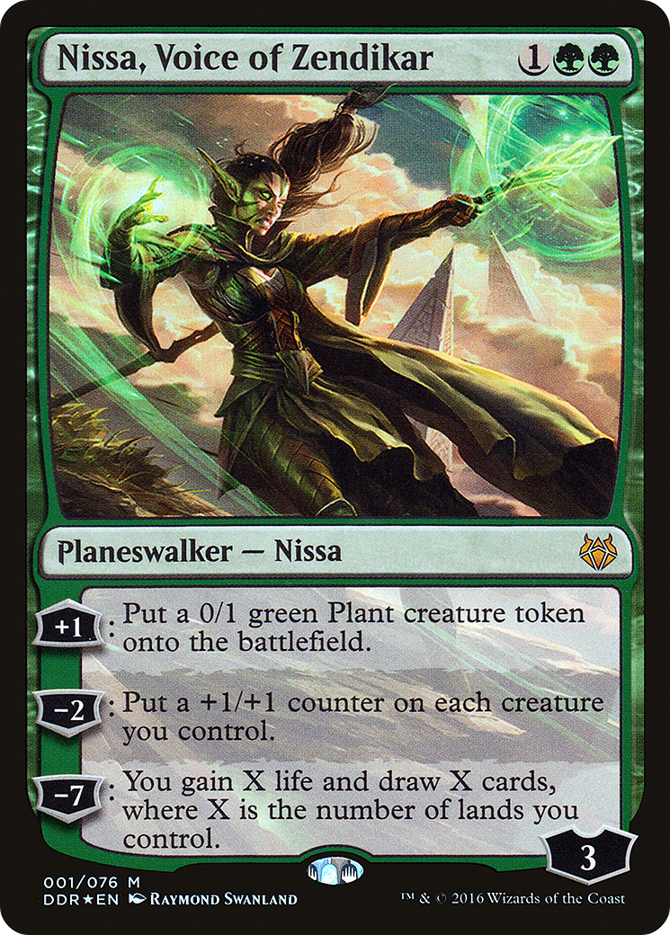 Image of Nissa, Voice of Zendikar [Duel Decks: Nissa vs. Ob Nixilis]