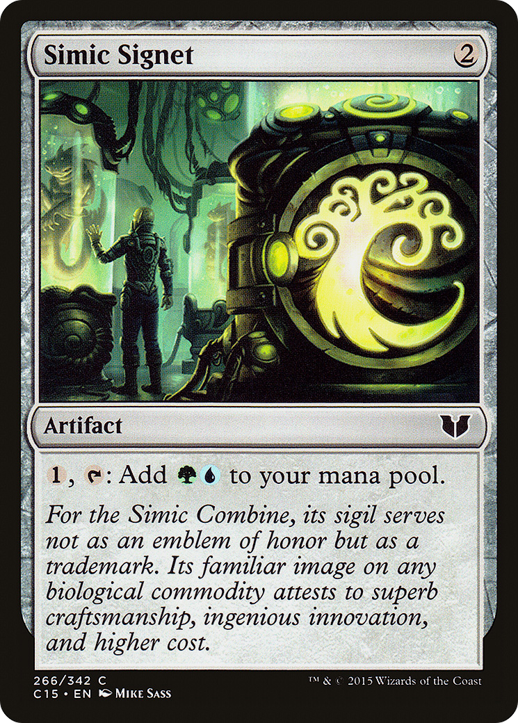 Image of Simic Signet [Commander 2015]
