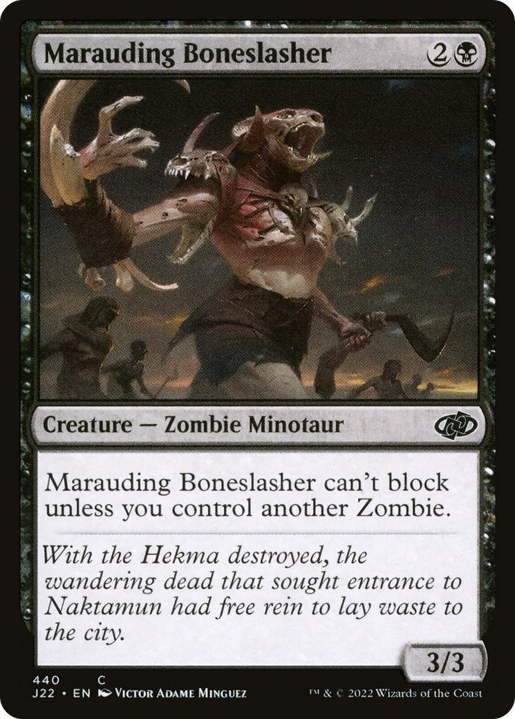 Image of Marauding Boneslasher [Jumpstart 2022]