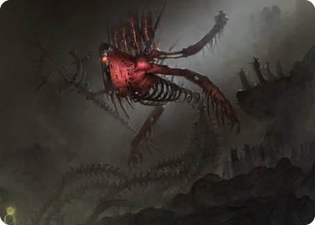 Image of Drivnod, Carnage Dominus Art Card [Phyrexia: All Will Be One Art Series]