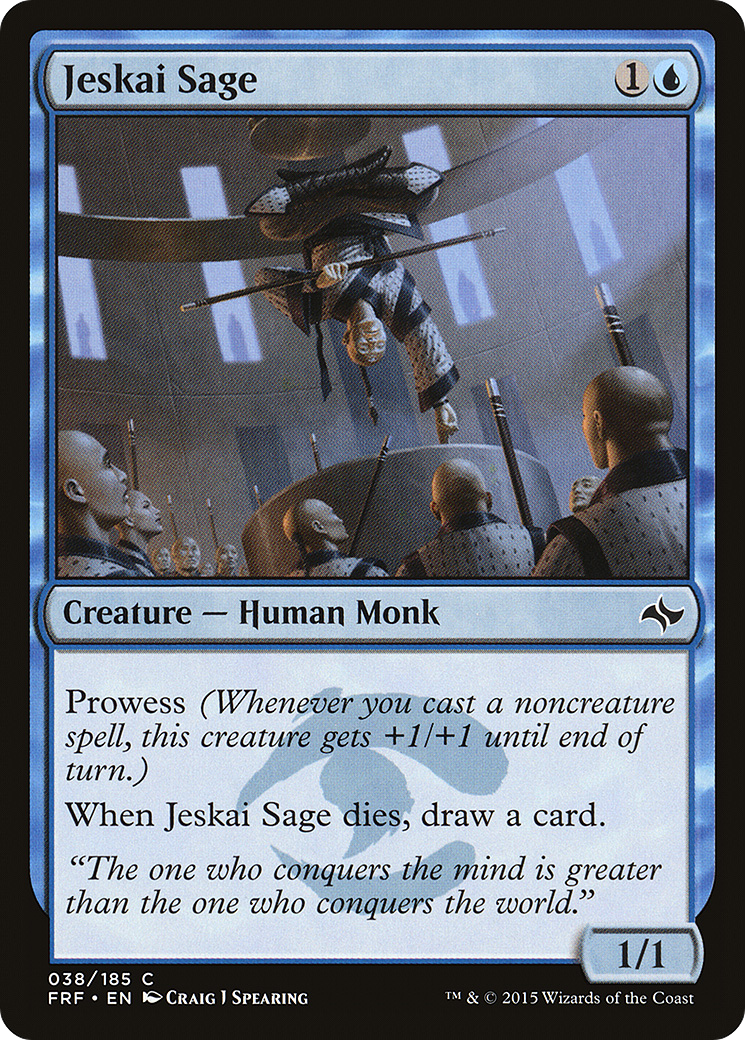 Image of Jeskai Sage [Fate Reforged]