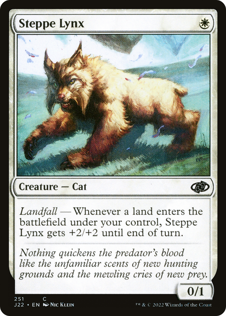 Image of Steppe Lynx [Jumpstart 2022]