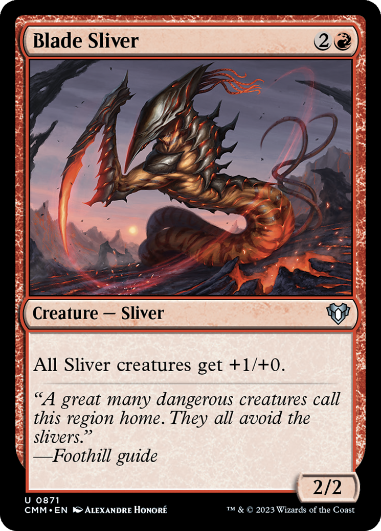 Image of Blade Sliver [Commander Masters]
