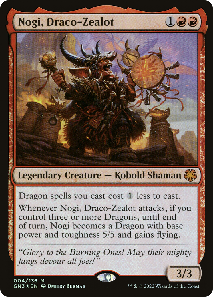 Image of Nogi, Draco-Zealot [Game Night: Free-for-All]