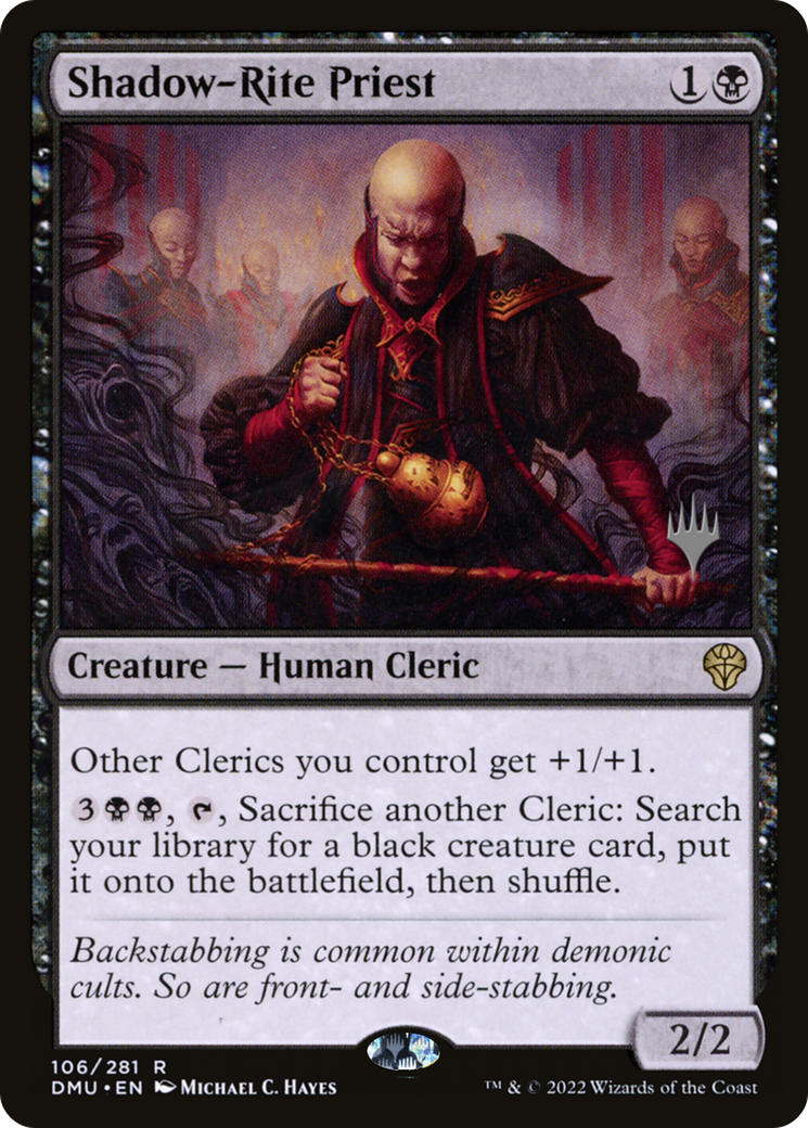 Image of Shadow-Rite Priest (Promo Pack) [Dominaria United Promos]
