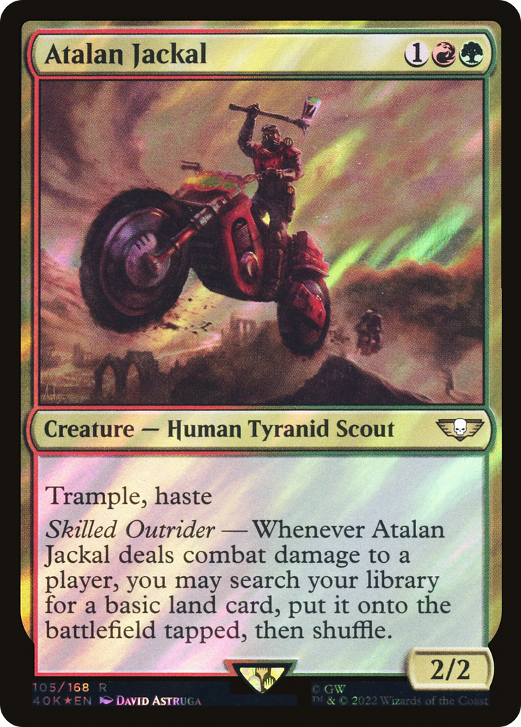 Image of Atalan Jackal (Surge Foil) [Warhammer 40,000]