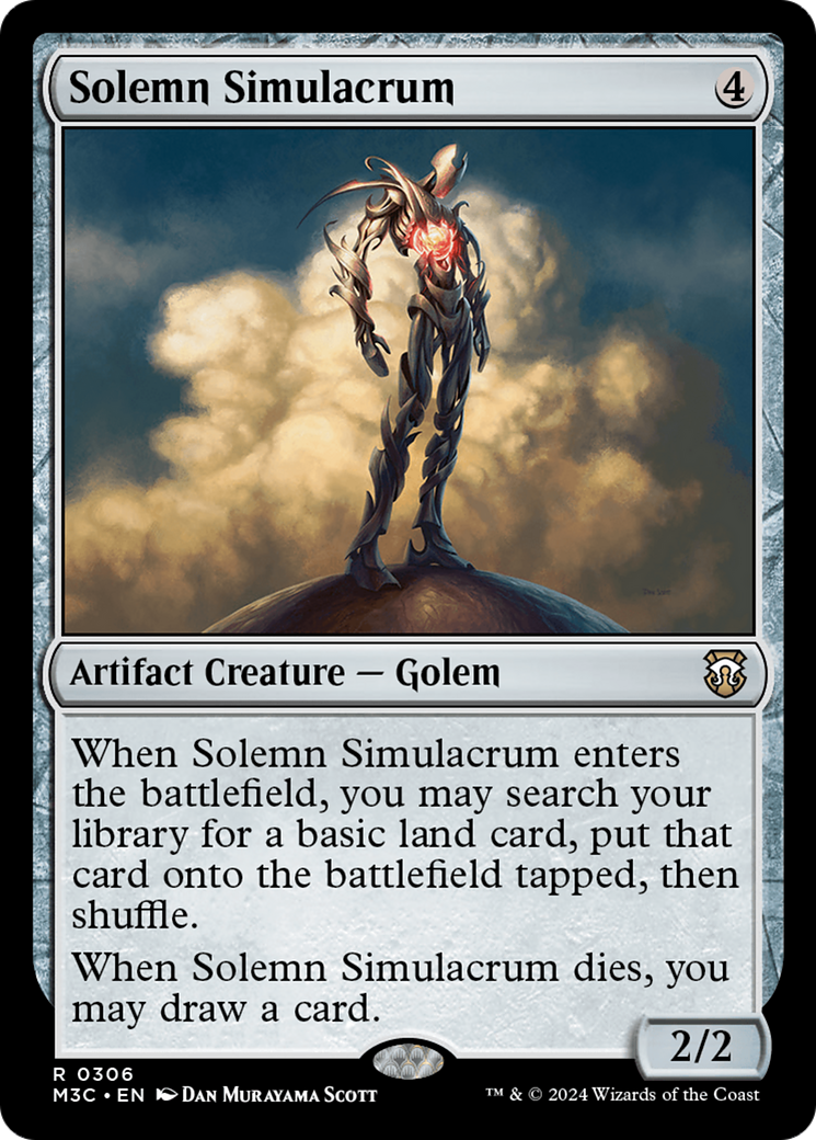 Image of Solemn Simulacrum [Modern Horizons 3 Commander]