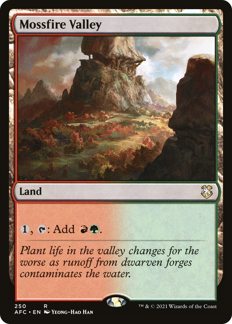 Image of Mossfire Valley [Dungeons & Dragons: Adventures in the Forgotten Realms Commander]