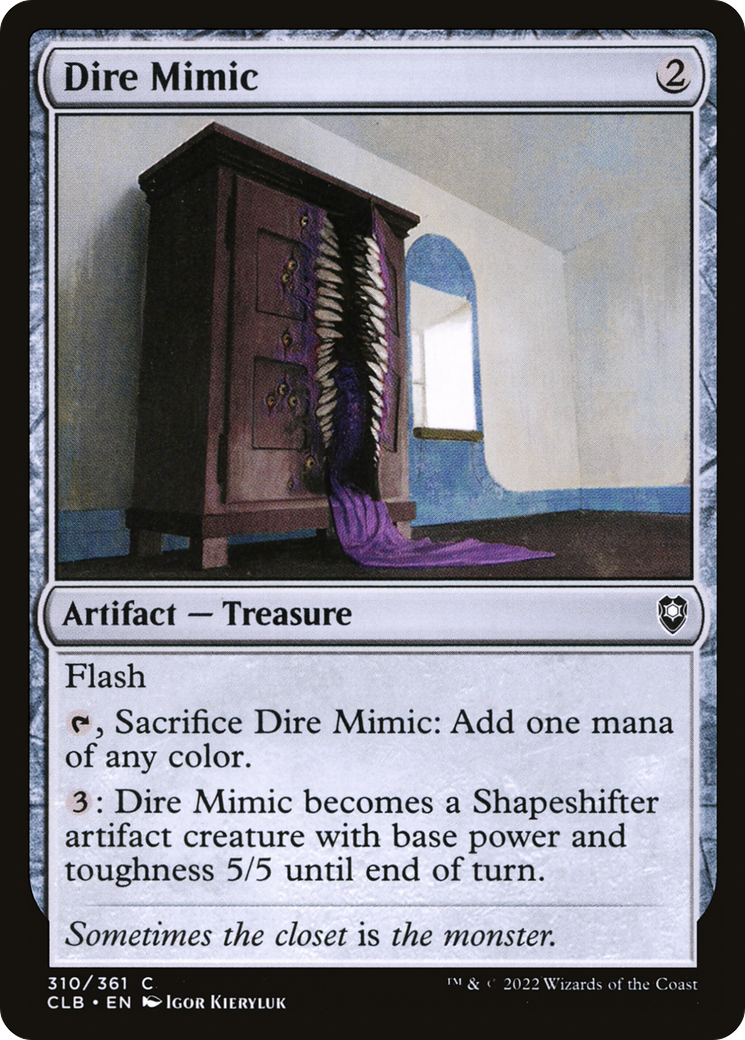 Image of Dire Mimic [Commander Legends: Battle for Baldur's Gate]