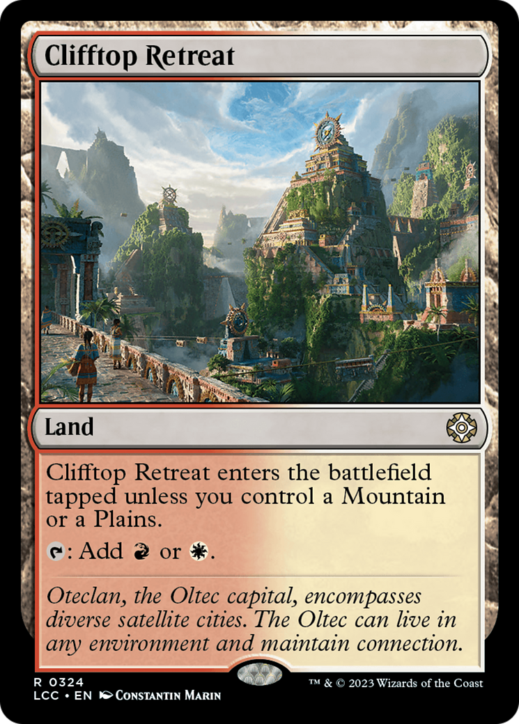 Image of Clifftop Retreat [The Lost Caverns of Ixalan Commander]
