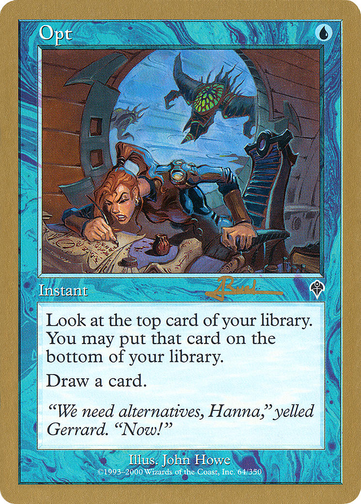 Image of Opt (Antoine Ruel) [World Championship Decks 2001]