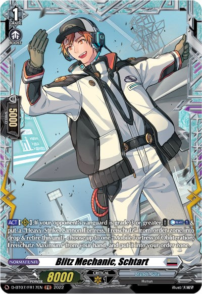 Image of Blitz Mechanic, Schtart (FR) (D-BT07/FR17EN) [Raging Flames Against Emerald Storm]
