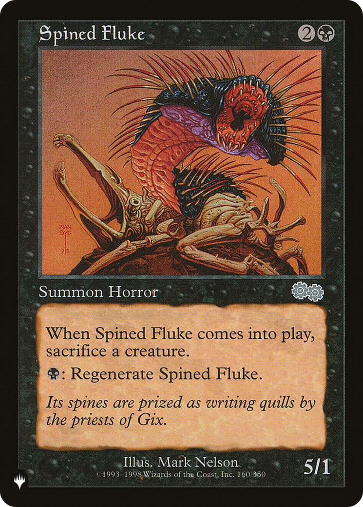 Image of Spined Fluke [The List]