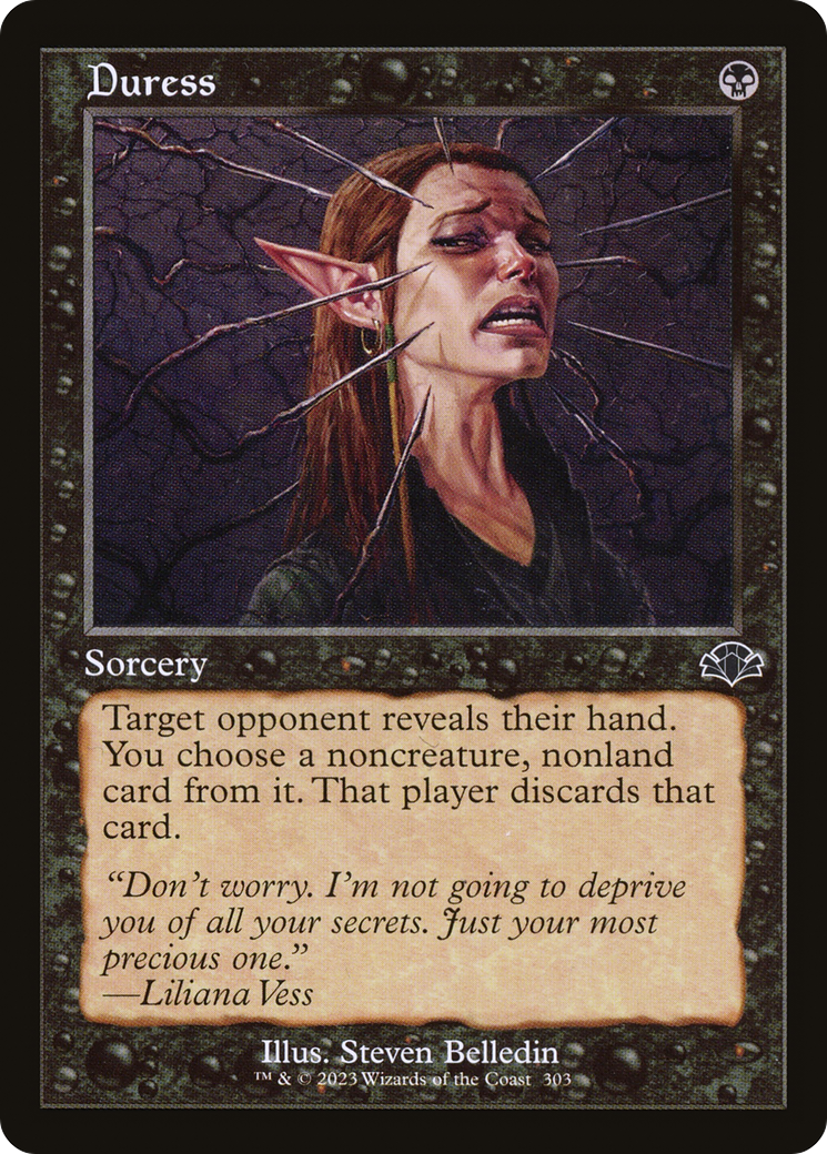 Image of Duress (Retro) [Dominaria Remastered]