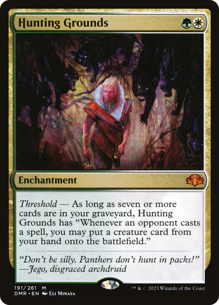 Image of Hunting Grounds [Dominaria Remastered]