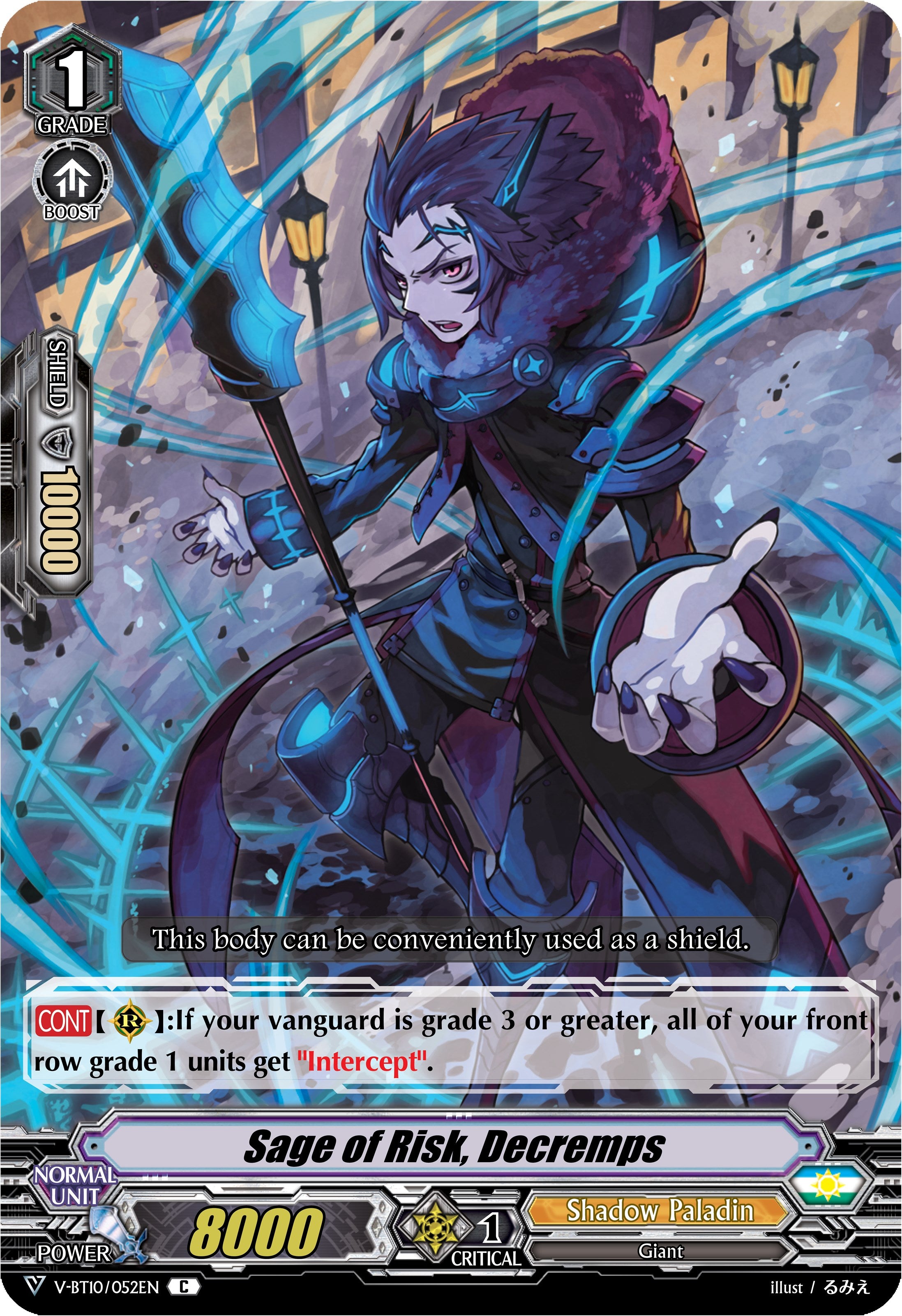 Image of Sage of Risk, Decremps (V-BT10/052EN) [Phantom Dragon Aeon]