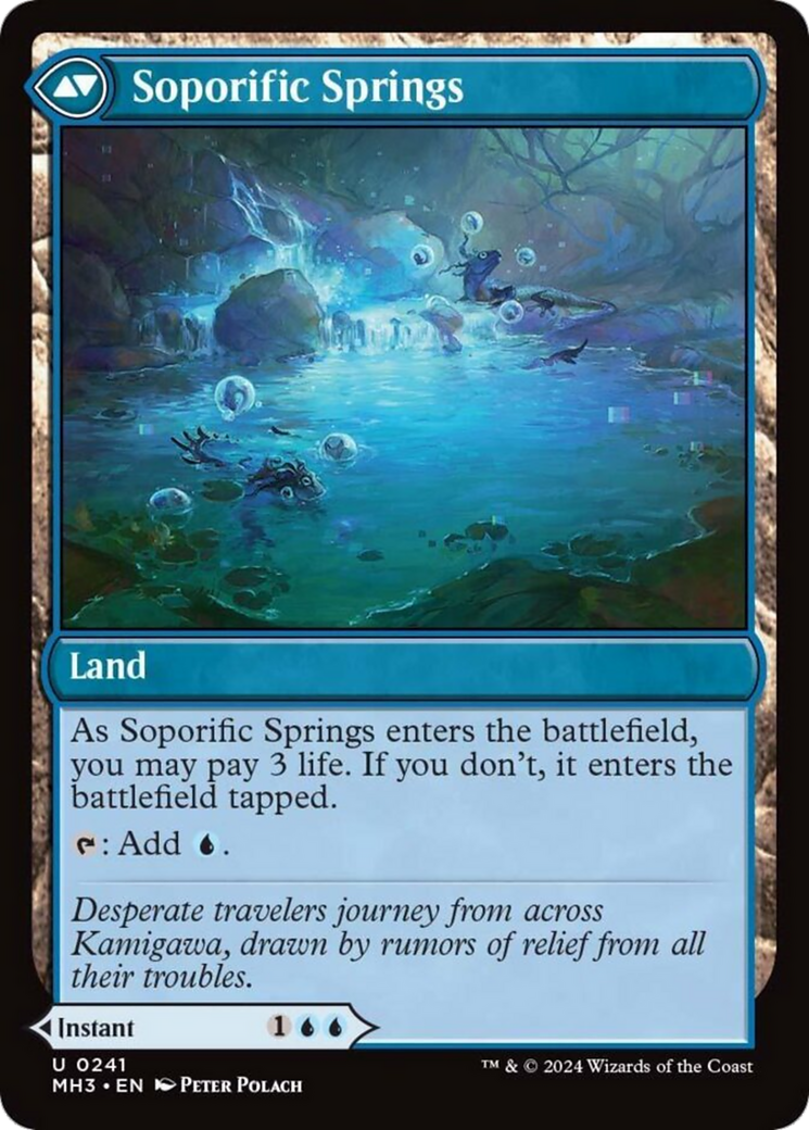 Image of Sink into Stupor // Soporific Springs [Modern Horizons 3]