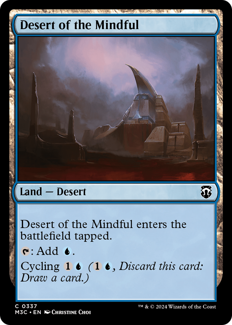 Image of Desert of the Mindful [Modern Horizons 3 Commander]