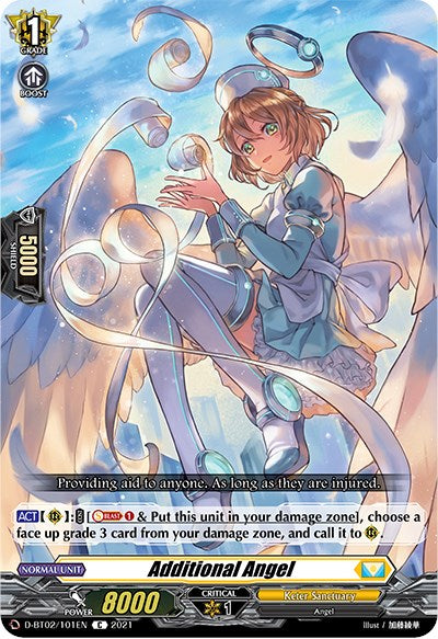 Image of Additional Angel (D-BT02/101EN) [A Brush with the Legends]