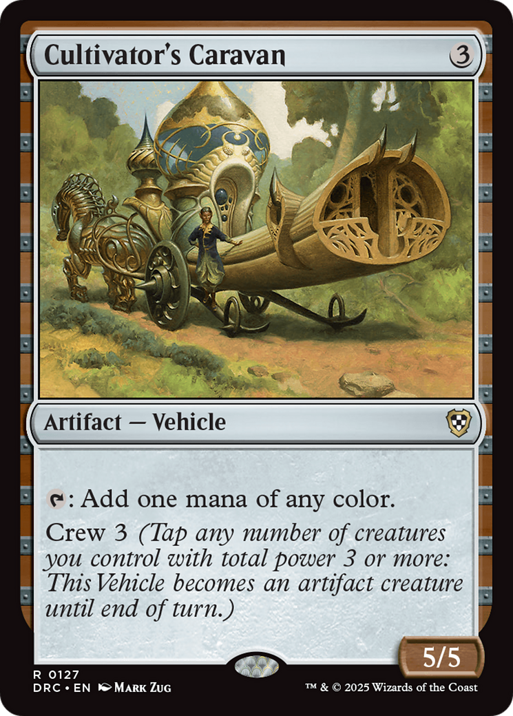 Image of Cultivator's Caravan [Aetherdrift Commander]