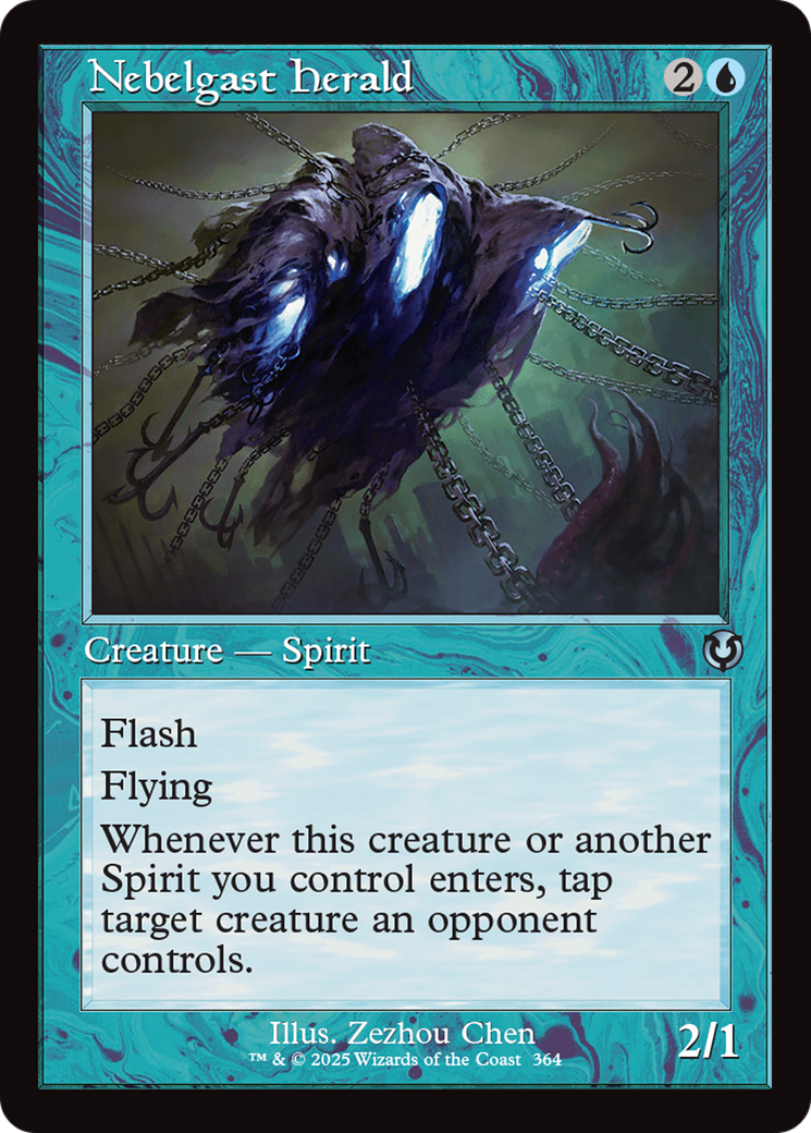 Image of Nebelgast Herald (Retro Frame) [Innistrad Remastered]