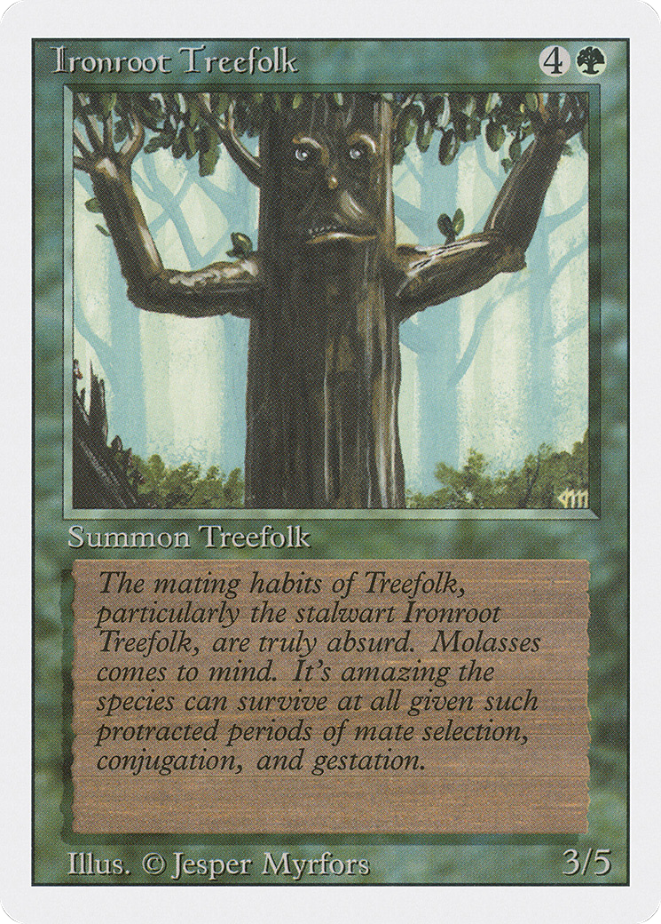Image of Ironroot Treefolk [Revised Edition]