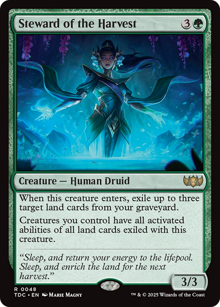 Image of Steward of the Harvest [Tarkir: Dragonstorm Commander]