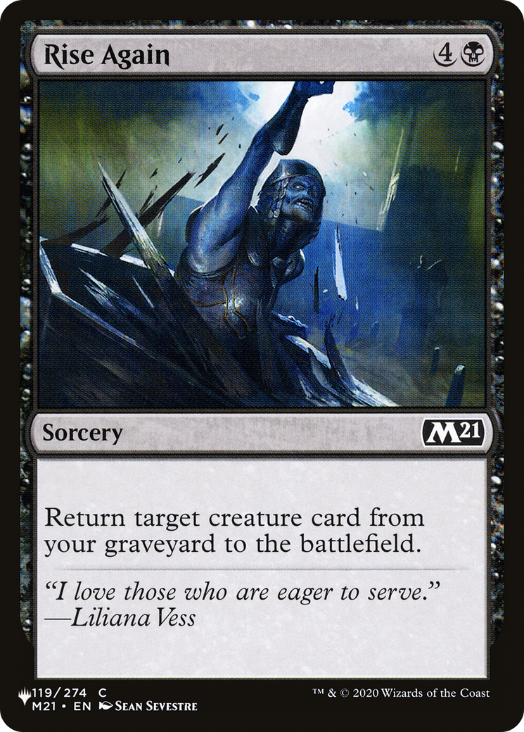 Image of Rise Again [The List]