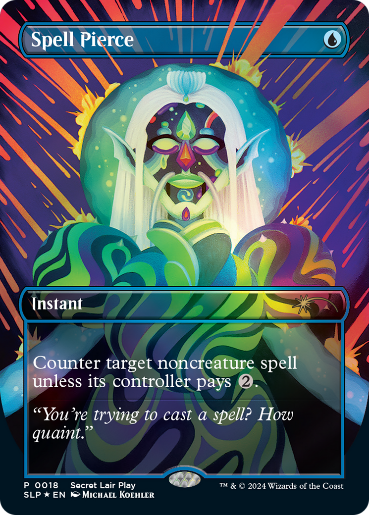 Image of Spell Pierce [Secret Lair Showdown]