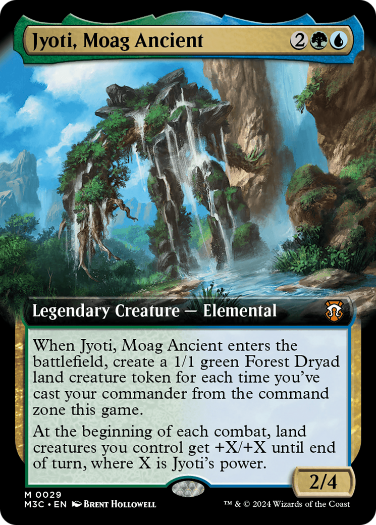 Image of Jyoti, Moag Ancient (Extended Art) [Modern Horizons 3 Commander]