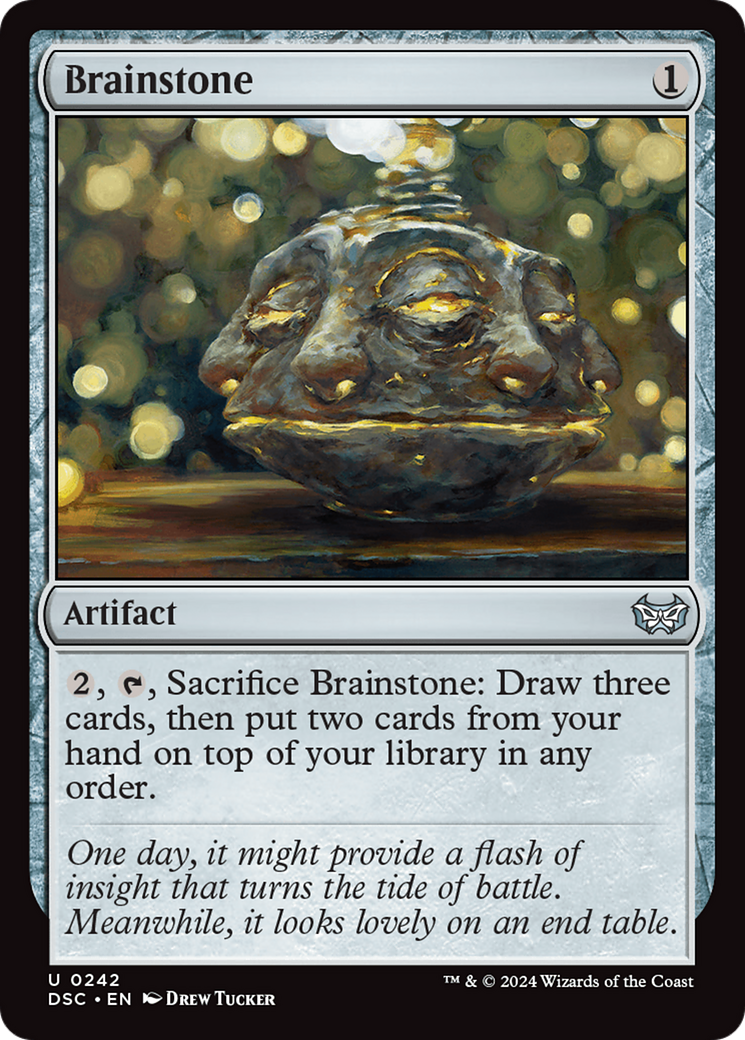 Image of Brainstone [Duskmourn: House of Horror Commander]