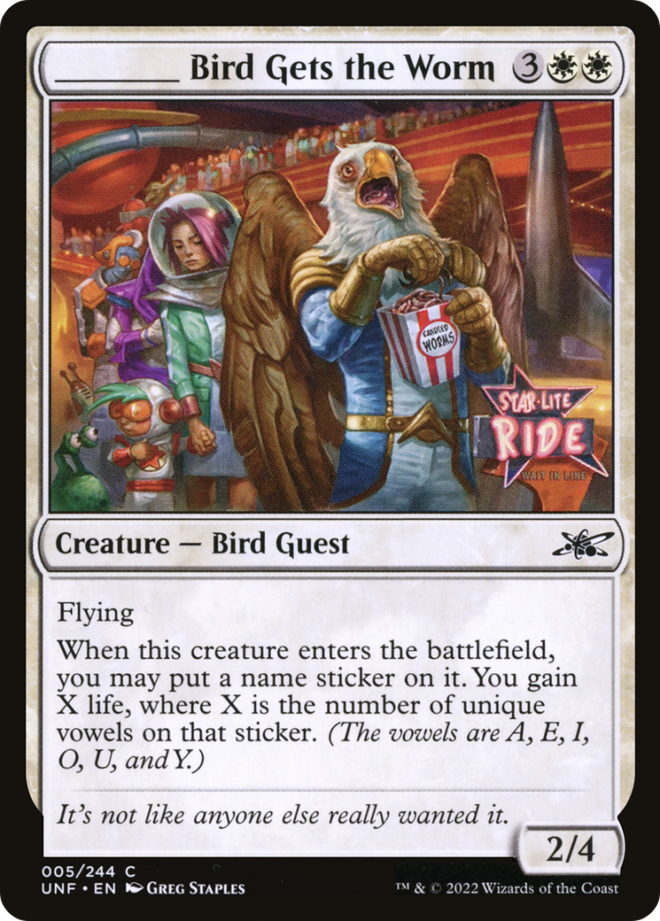 Image of _____ Bird Gets the Worm [Unfinity]