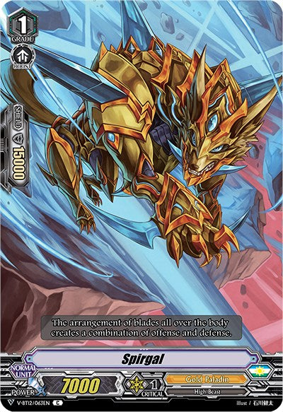 Image of Spirgal (V-BT12/063EN) [Divine Lightning Radiance]