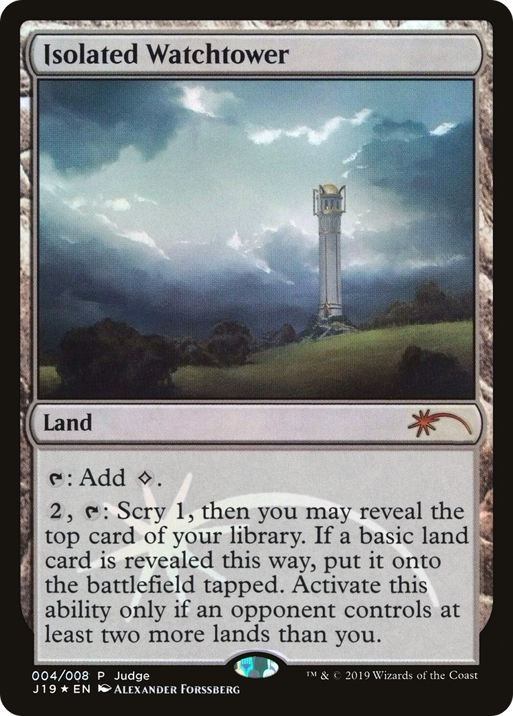 Image of Isolated Watchtower [Judge Gift Cards 2019]