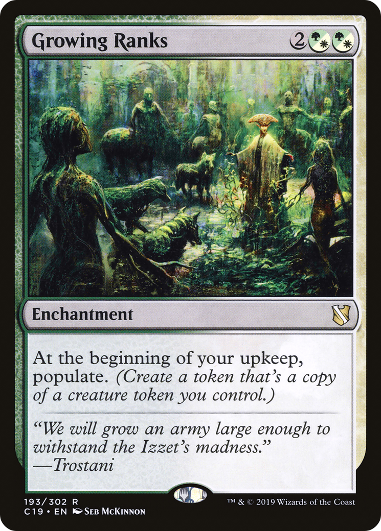 Image of Growing Ranks [Commander 2019]