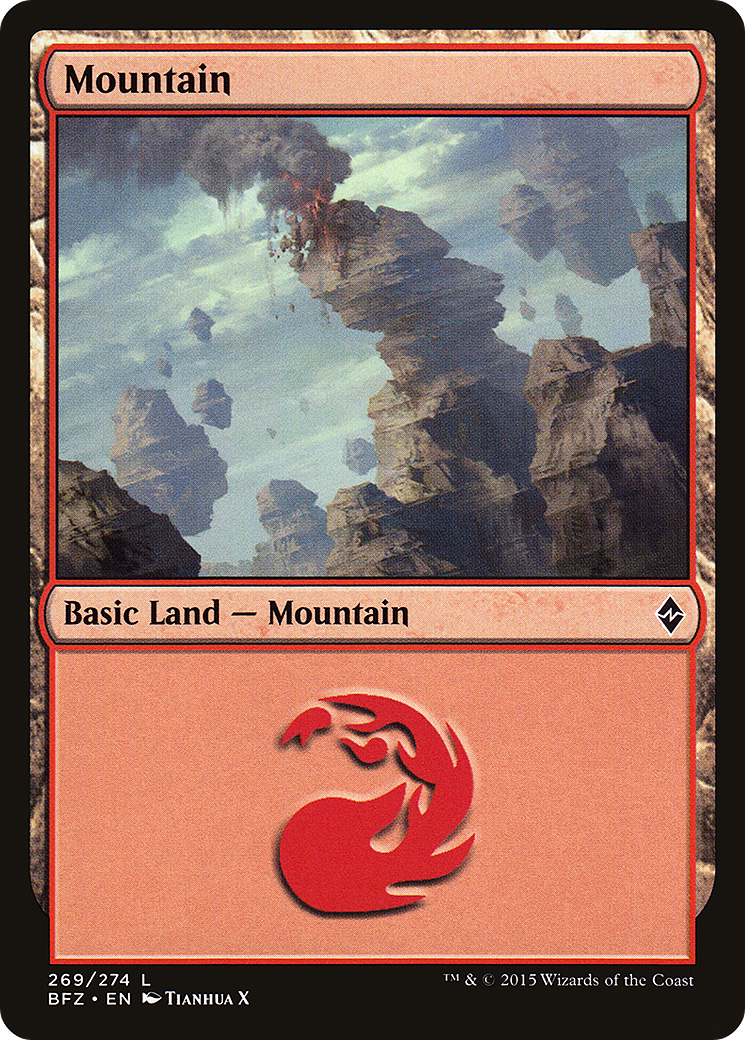 Image of Mountain (269) [Battle for Zendikar]