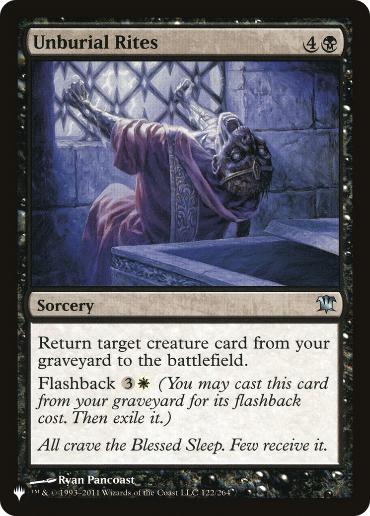 Image of Unburial Rites [The List]